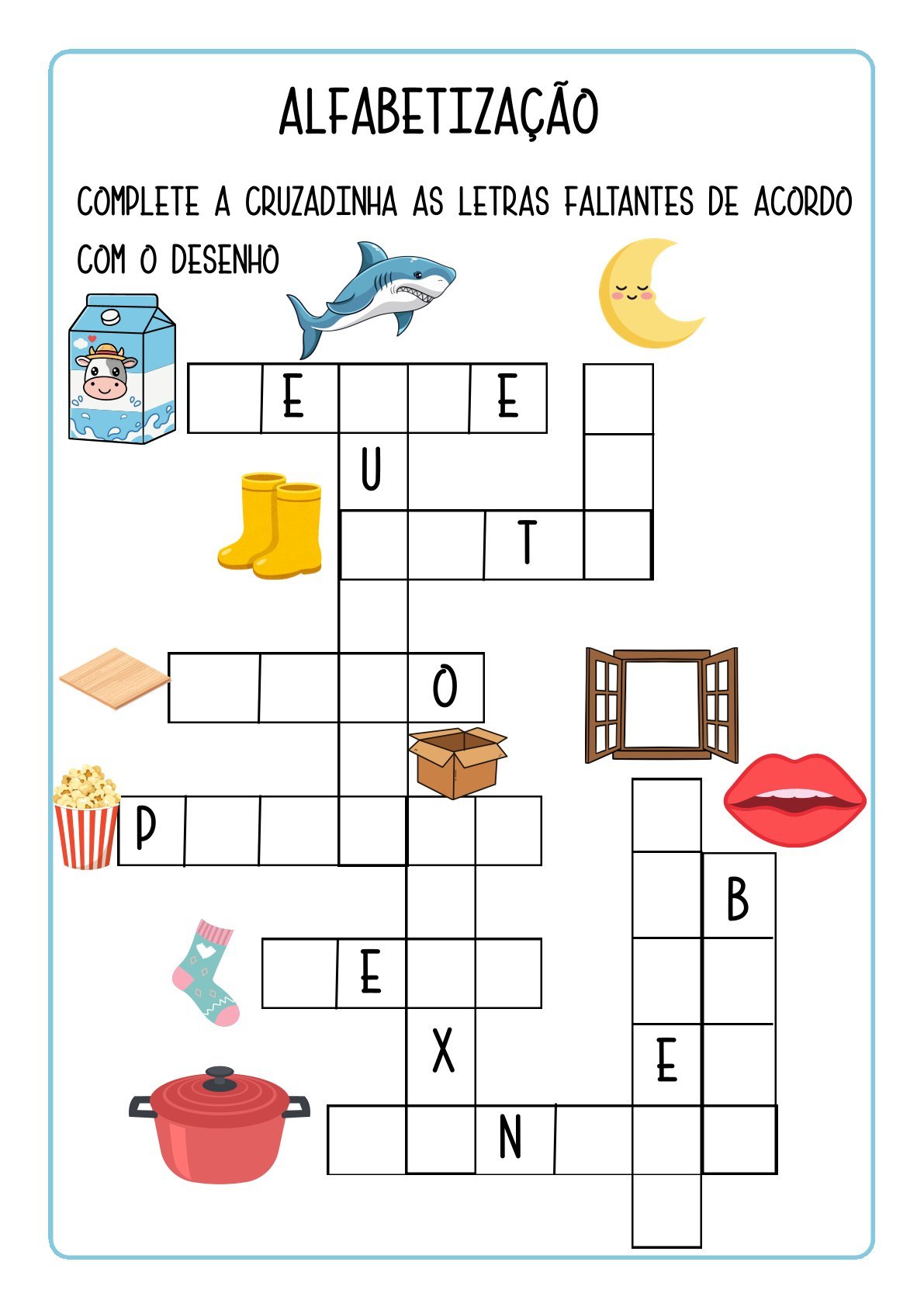 Cruzadinha Ilustrada